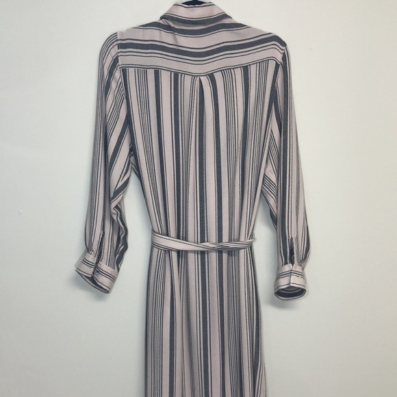 Gentle Fawn Celine Dress Taupe Stripe‎ Medium - Picture 8 of 9